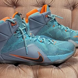 Nike LeBron XII 12 NSRL Dolphins Hyper Turquoise